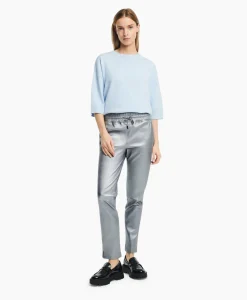 Cheap Pantalon Naomi Stretch Plonge Zilver Dames Broeken