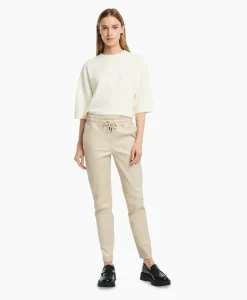 Clearance Pantalon Naomi Stretch Plonge Licht Grijs Dames Broeken