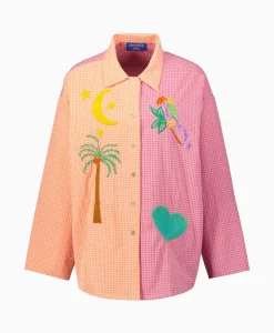 Shop Blouse Gardenia Gb3 Pink Dames Blouses