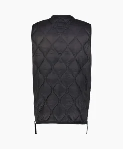 Sale Bodywarmer Military V Neck Zwart Heren Jassen