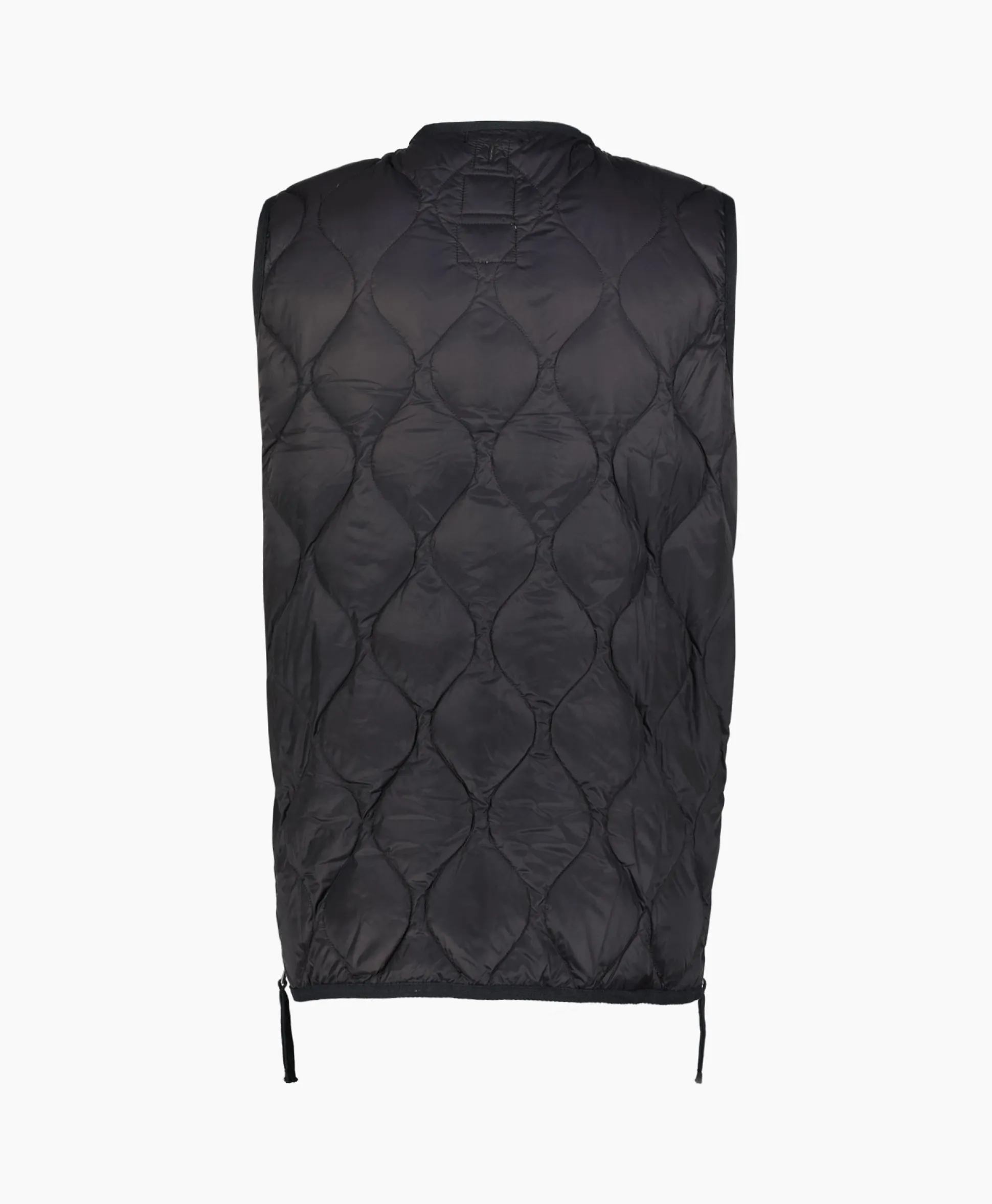 Sale Bodywarmer Military V Neck Zwart Heren Jassen