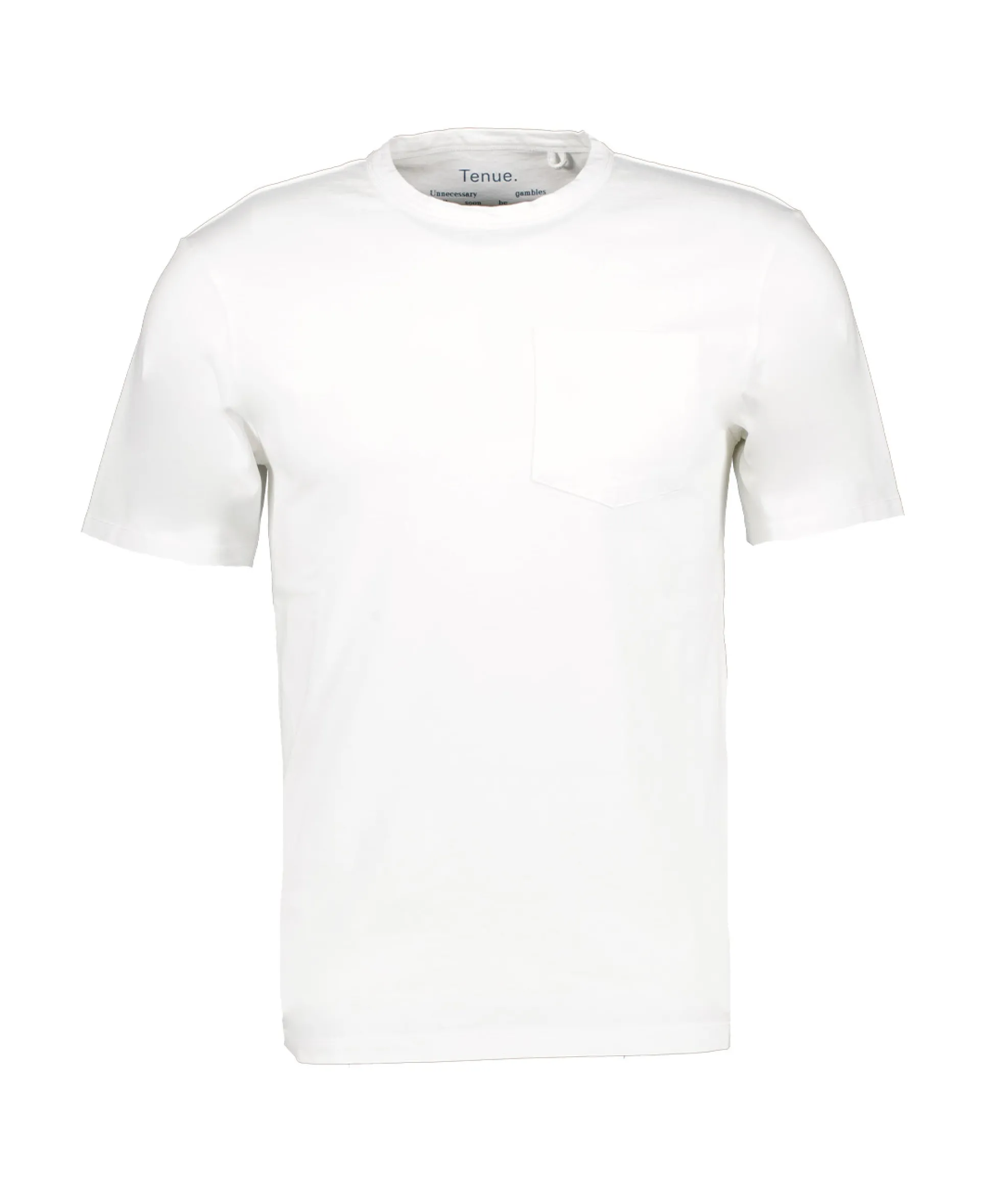 Hot T-Shirt Korte Mouw John Wit Heren T-Shirts