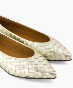 Sale Ballerina Tl-Magda Goud Dames Instappers