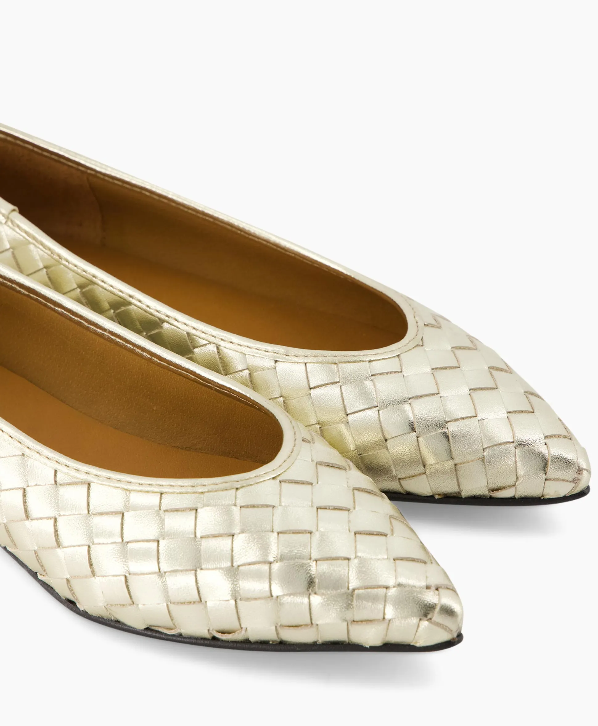 Sale Ballerina Tl-Magda Goud Dames Instappers