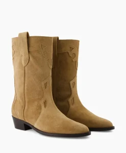 Discount Cowboylaars Tl-12765 Bruin Dames Laarzen