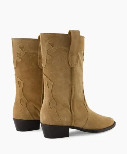 Discount Cowboylaars Tl-12765 Bruin Dames Laarzen