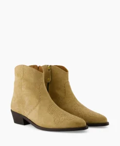 New Cowboylaars Tl-Laeticia Beige Dames Laarzen