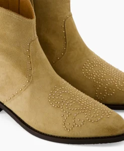 New Cowboylaars Tl-Laeticia Beige Dames Laarzen