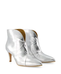 Cheap Enkellaars Tl-12804 Zilver Dames Laarzen