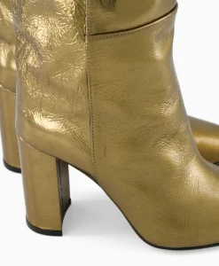 Store Lange Laars 12591 Goud Dames Laarzen