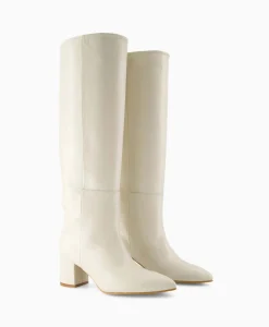 Best Sale Lange Laars Tl-12776 Wit Dames Laarzen