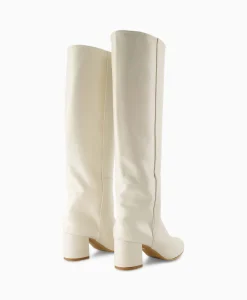 Best Sale Lange Laars Tl-12776 Wit Dames Laarzen