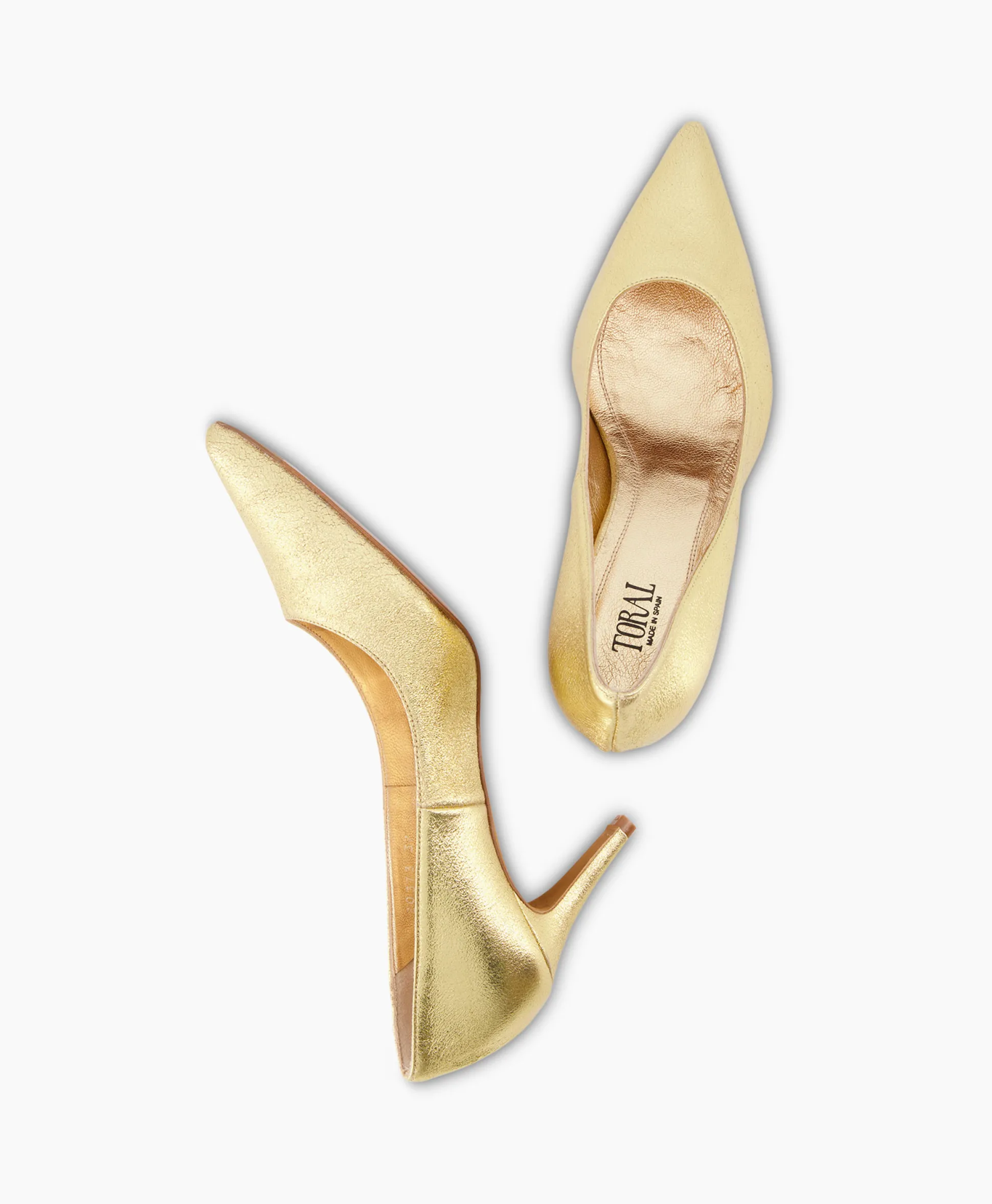 Discount Pump Tl-Vero Goud Dames Pumps