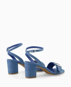 Cheap Sandaal Met Hak Tl-Melissa Licht Blauw Dames Sandalen