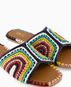 Store Sandaal Zonder Hak Tl-Betty Beige Dames Sandalen