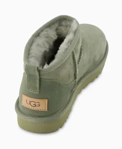 Best Sale Enkellaars Winterboot Classic Ultra Mini Khaki Heren Laarzen