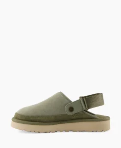Outlet Gesploafer M Goldencoast Clog Groen Heren Instappers