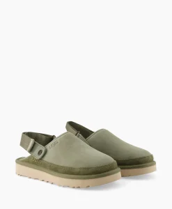 Outlet Gesploafer M Goldencoast Clog Groen Heren Instappers