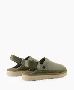 Outlet Gesploafer M Goldencoast Clog Groen Heren Instappers