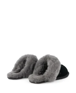 Outlet Pantoffel Scufette Ii Zwart Dames Pantoffels