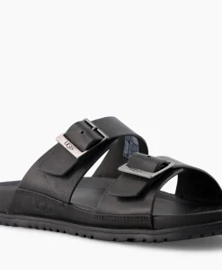 Flash Sale Sandaal Wainscott Buckle Slide Black Jeans Heren Sandalen