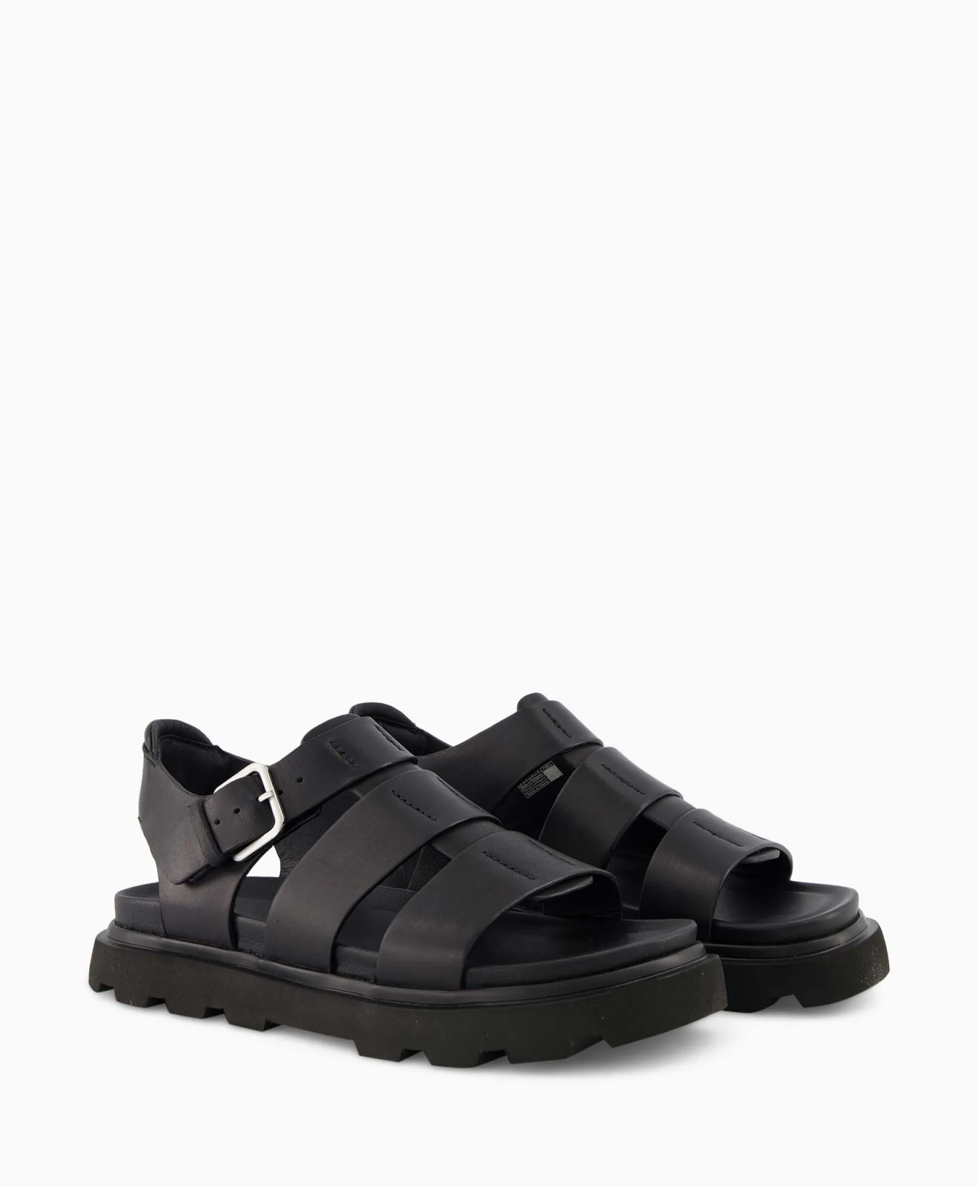 Sale Sandaal Zonder Hak Capitelle Strap Zwart Dames Sandalen