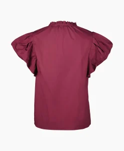 Shop Blouse Klara Bordeaux Dames Blouses