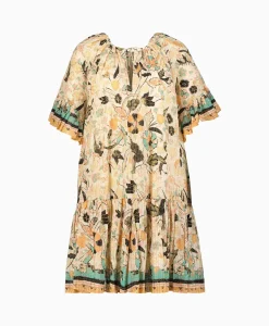 Cheap Mini Jurk Malie Ecru Dames Jurken