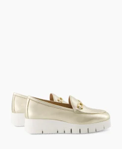 Online Loafer Famo_Lmt Goud Dames Instappers