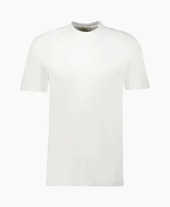 Store T-Shirt Interlock Supima Wit Heren T-Shirts