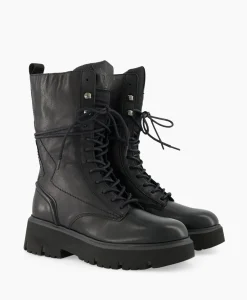 Sale Enkellaars Ziva Rave Zwart Dames Laarzen