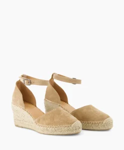 Outlet Espadrille Flora Braid Beige Dames Instappers