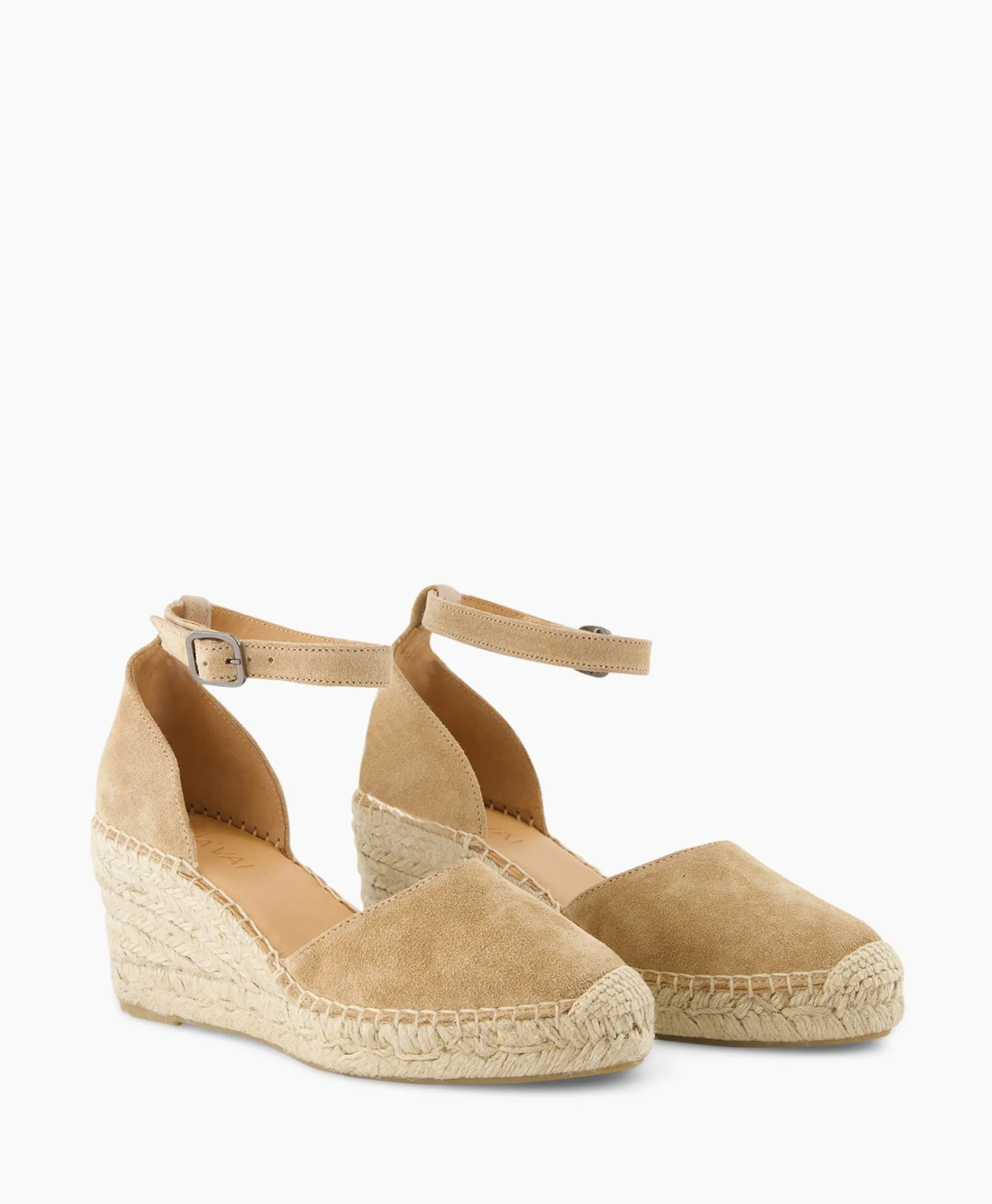Outlet Espadrille Flora Braid Beige Dames Instappers