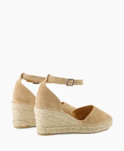 Outlet Espadrille Flora Braid Beige Dames Instappers