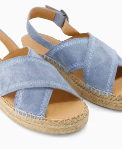 Sale Espadrille Mondi Sun Blauw Dames Instappers