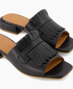 Hot Sandaal Met Hak Gigi Randy Zwart Dames Sandalen