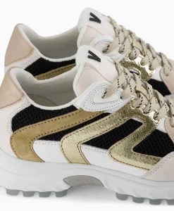 Best Sale Sneaker Danae Bailee Beige Dames Sneakers