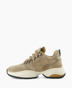 Fashion Sneaker Pepper Clay Taupe Dames Sneakers