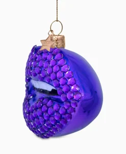 Best Sale Kerstbal Lippen Paars Lifestyle Lifestyle