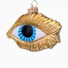 New Kerstbal Oog Goud Lifestyle Lifestyle