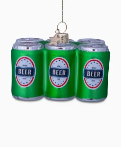 Clearance Kerstbal Sixpack Bier Groen Lifestyle Lifestyle