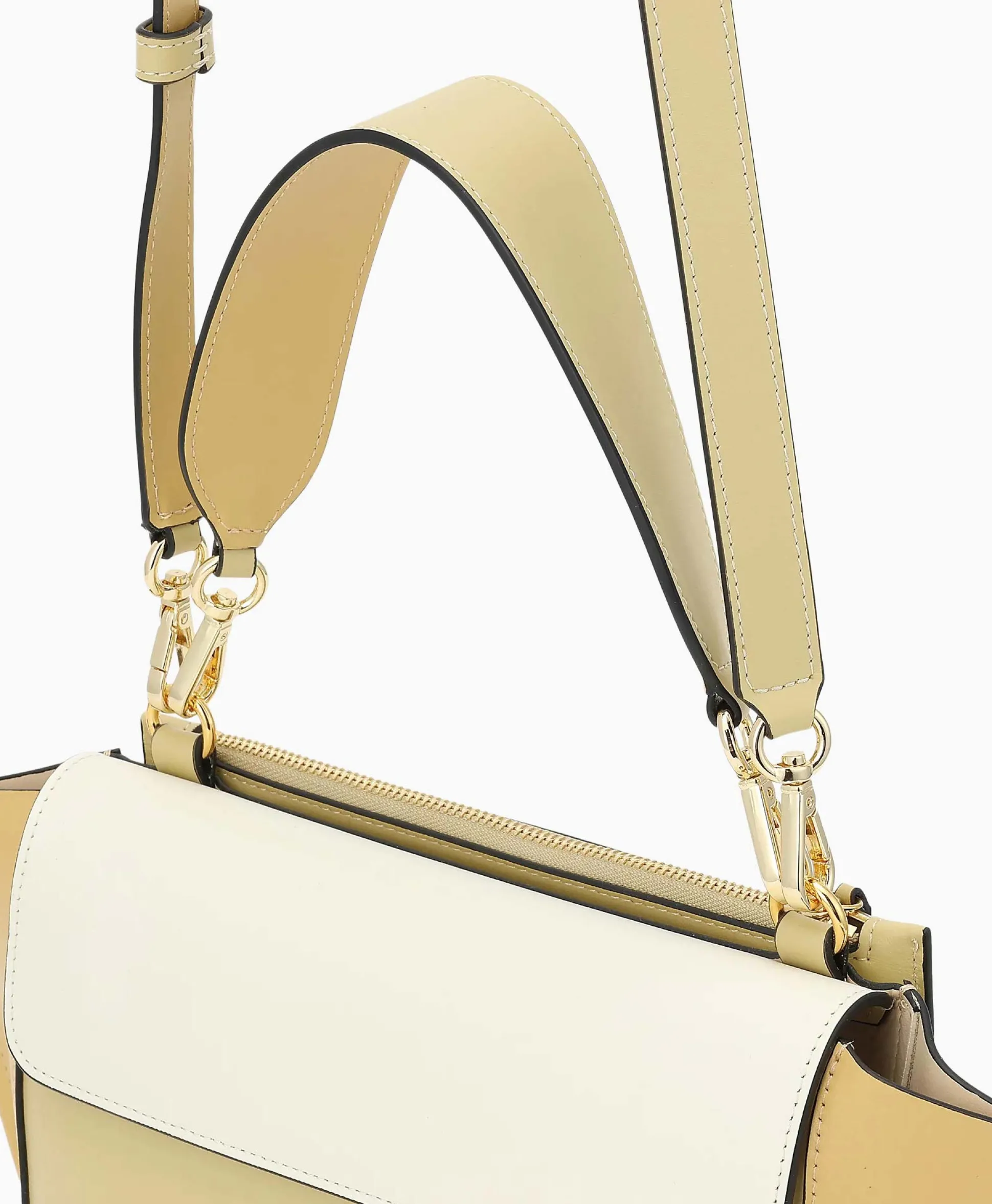 Hot Crossbody Tas Hortensia Medium Beige Dames Tassen