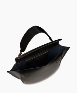 New Crossbody Tas Hortensia Medium Zwart Dames Tassen