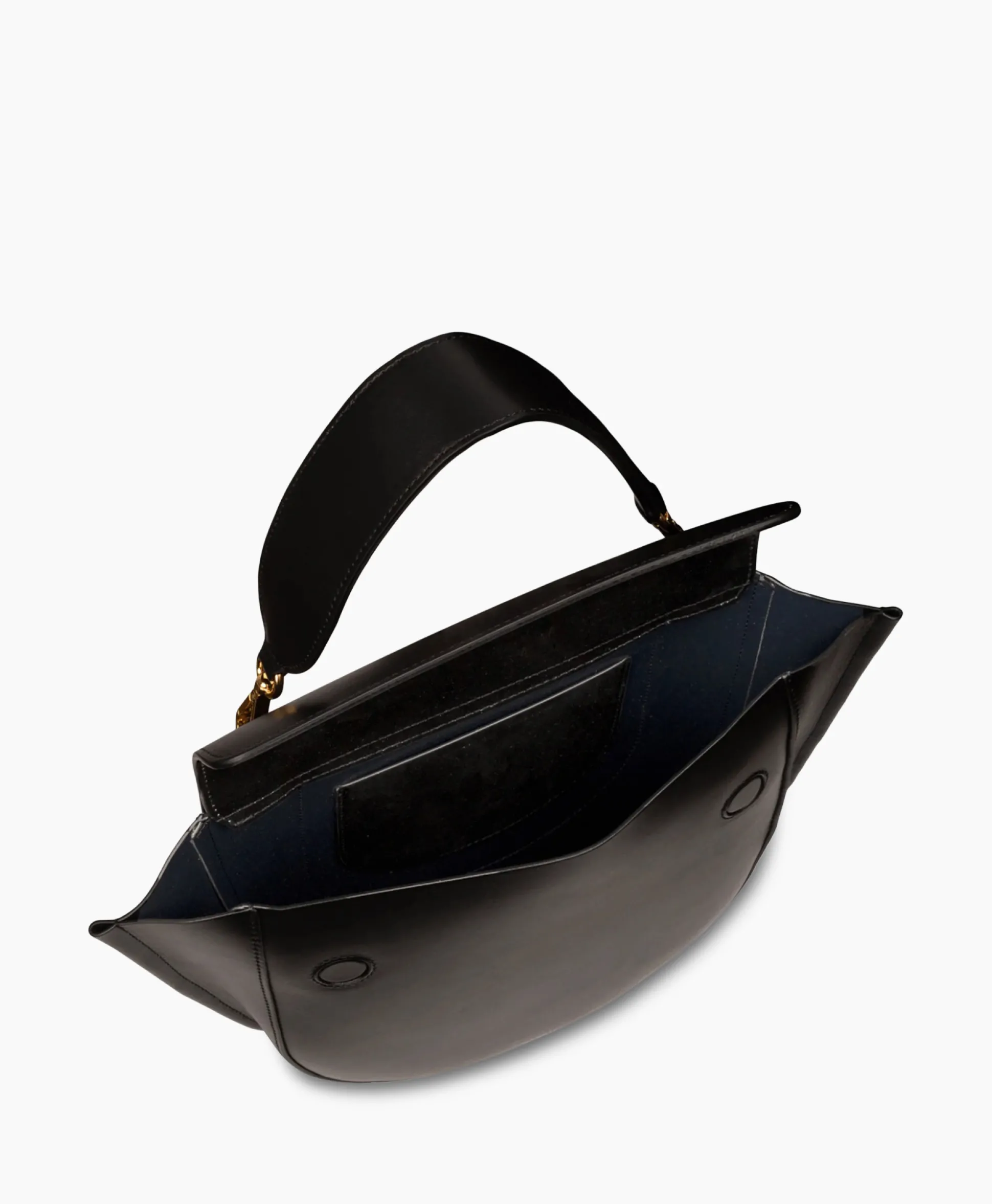 New Crossbody Tas Hortensia Medium Zwart Dames Tassen