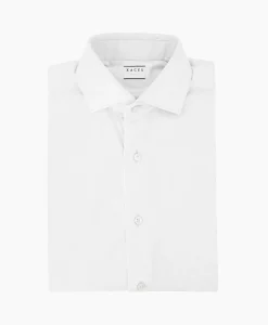 Hot Tailor Fit Shirt Wit Heren Overhemden