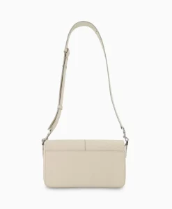 Discount Zadig & Voltaire Crossbody Tas Borderline Daily Grained Leath Ecru Dames Tassen