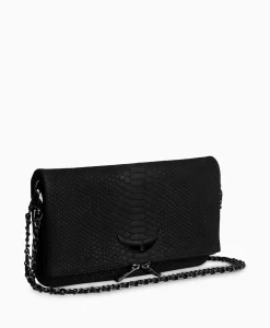 Flash Sale Zadig & Voltaire Crossbody Tas Rock Soft Savage Zwart Dames Tassen