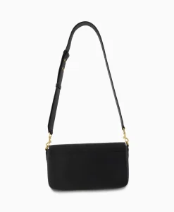 Sale Zadig & Voltaire Crossbody Tas Borderline Daily Grained Leath Zwart Dames Tassen
