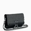 Online Zadig & Voltaire Crossbody Tas Rock Nano Plumetis Zwart Dames Tassen