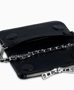 Online Zadig & Voltaire Crossbody Tas Rock Nano Plumetis Zwart Dames Tassen